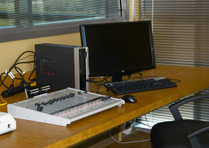 small radio studio